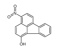 3-Nitrofluoranthen-6-ol structure