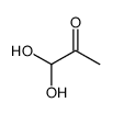 methylglyoxal hydrate Structure