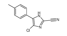 4-Chlor-2-cyano-5-(4-Methylphenyl)iMidazol structure