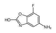 5-amino-7-fluorobenzo[d]oxazol-2(3H)-one structure