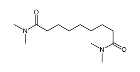 TETRAMETHYLAZELAMIDE Structure