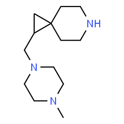 1-[(4-methylpiperazin-1-yl)methyl]-6-azaspiro[2.5]octane structure