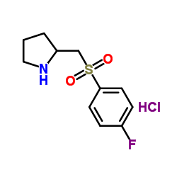 2-(4-Fluoro-benzenesulfonylmethyl)-pyrrolidine hydrochloride图片