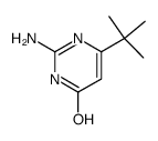 4(3H)-PYRIMIDINONE,2-AMINO-6-(1,1-DIMETHYLETHYL)结构式