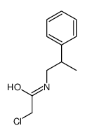 2-氯-N-(2-苯基丙基)乙酰胺结构式