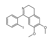 1-(2-iodophenyl)-6,7-dimethoxy-3,4-dihydroisoquinoline Structure