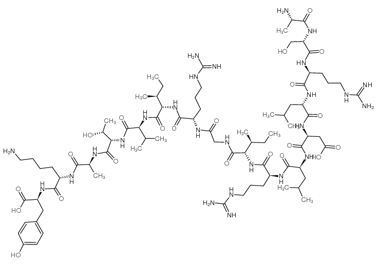 Endothelial-Monocyte-Activating Polypeptide II-Derived Peptide结构式