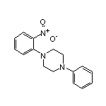 1-(2-Nitrophenyl)-4-phenylpiperazine Structure