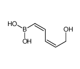 [(1E,3E)-5-hydroxypenta-1,3-dienyl]boronic acid结构式