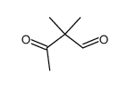 2,2-dimethyl-3-oxo-butanal结构式