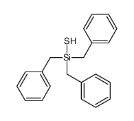 tribenzyl(sulfanyl)silane Structure