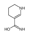 1,4,5,6-Tetrahydro-3-pyridinecarboxamide结构式