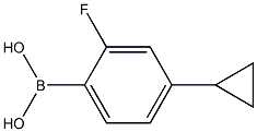 (4-cyclopropyl-2-fluorophenyl)boronic acid picture