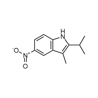 2-异丙基-3-甲基-5-硝基-1H-吲哚图片