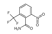 2-Nitro-6-trifluormethyl-benzamid Structure