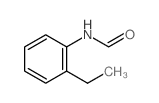 Formamide,N-(2-ethylphenyl)- structure