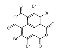 4,5,9,10-Tetrabromoisochromeno[6,5,4-def]isochromene-1,3,6,8- tetraone structure