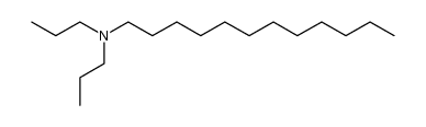 N,N-dipropyldodecan-1-amine Structure