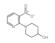 3'-Nitro-3,4,5,6-tetrahydro-2H-[1,2']bipyridinyl-4-ol结构式