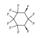 cis-1H,3H-decafluoro-cyclohexane结构式