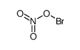 Bromine nitrate Structure