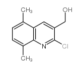 (2-chloro-5,8-dimethylquinolin-3-yl)methanol Structure