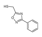 (3-phenyl-1,2,4-oxadiazol-5-yl)methanethiol结构式