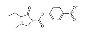 4-Nitrophenyl 3-Ethyl-4-Methyl-2-Oxo-2,5-Dihydro-1H-Pyrrole-1-Carboxylate picture