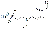 2-[N-Ethyl-N-(4-formyl-3-methylphenyl)amino]-1-ethanesulfonic acid sodium salt picture