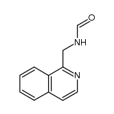 2-formamidomethylisoquinoline结构式