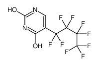 5-(1,1,2,2,3,3,4,4,4-nonafluorobutyl)-1H-pyrimidine-2,4-dione Structure