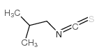 Isobutyl Isothiocyanate Structure