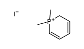 1,1-dimethyl-2H-phosphinin-1-ium,iodide结构式