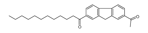 1-(7-acetyl-9H-fluoren-2-yl)dodecan-1-one Structure