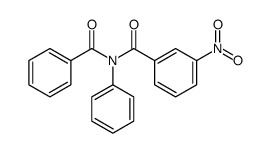 N-benzoyl-3-nitro-N-phenylbenzamide结构式