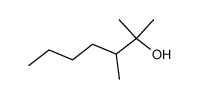 2,3-dimethyl-heptan-2-ol Structure