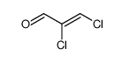 1,2-dichloro-1-propen-3-al结构式