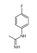 N'-(4-fluorophenyl)ethanimidamide Structure