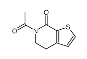 6-acetyl-5,6-dihydro-4H-thieno[2,3-c]pyridin-7-one Structure