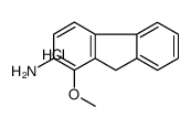 (1-methoxy-9H-fluoren-2-yl)azanium,chloride结构式