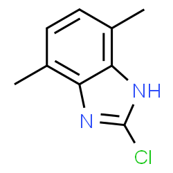 1H-Benzimidazole,2-chloro-4,7-dimethyl-(9CI) Structure