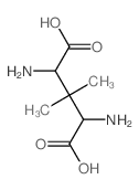 Glutamic acid,4-amino-3,3-dimethyl- structure