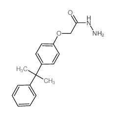 2-[4-(1-METHYL-1-PHENYLETHYL)PHENOXY]ACETOHYDRAZIDE Structure