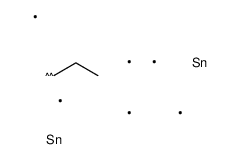 trimethyl(1-trimethylstannylpropyl)stannane Structure