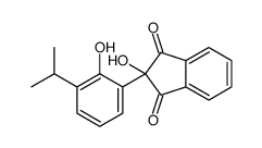 2-Hydroxy-2-(2-hydroxy-3-(1-methylethyl)phenyl)-1H-indene-1,3(2H)-dion e picture