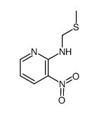 2-Pyridinamine,N-[(methylthio)methyl]-3-nitro-(9CI)结构式