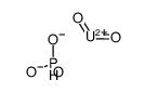 dioxouranium(VI) phosphonate Structure