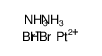 diammonium tetrabromoplatinate结构式