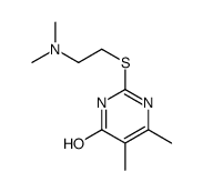 4(1H)-Pyrimidinone,2-[[2-(dimethylamino)ethyl]thio]-5,6-dimethyl-(9CI) picture