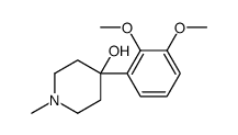 4-(2,3-dimethoxyphenyl)-1-methylpiperidin-4-ol Structure